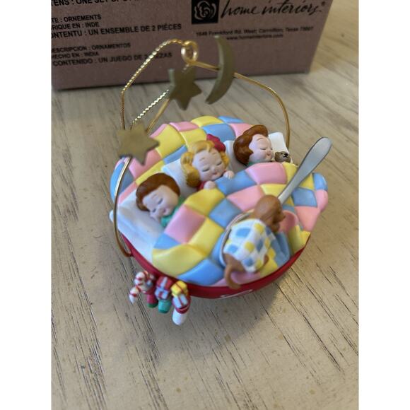 VTG Campbells Soup Kids Collectible 1993 Christmas Ornament Sleeping In Bowl Dog - Picture 5 of 7